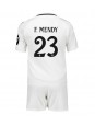 Real Madrid Ferland Mendy #23 Kotipaita Lasten 2024-25 Lyhythihainen (+ shortsit)